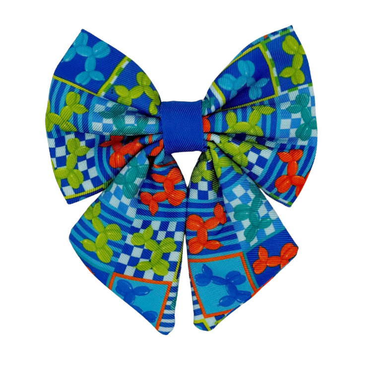 Neon Pop - Dog Sailor Bowtie