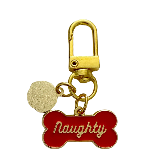 Naughty or Nice - Collar Charm