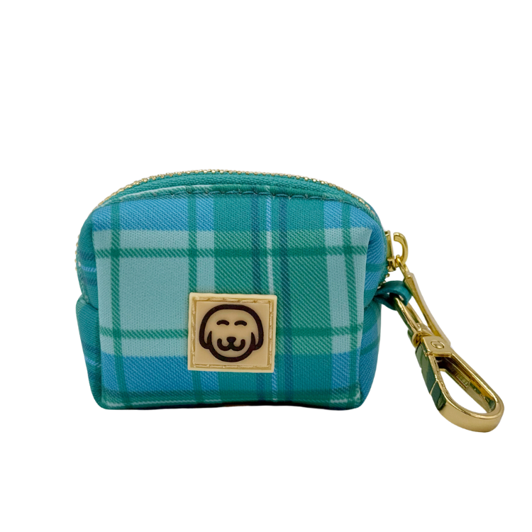 Northern Lights Plaid - Dog Poop Bag Holder
