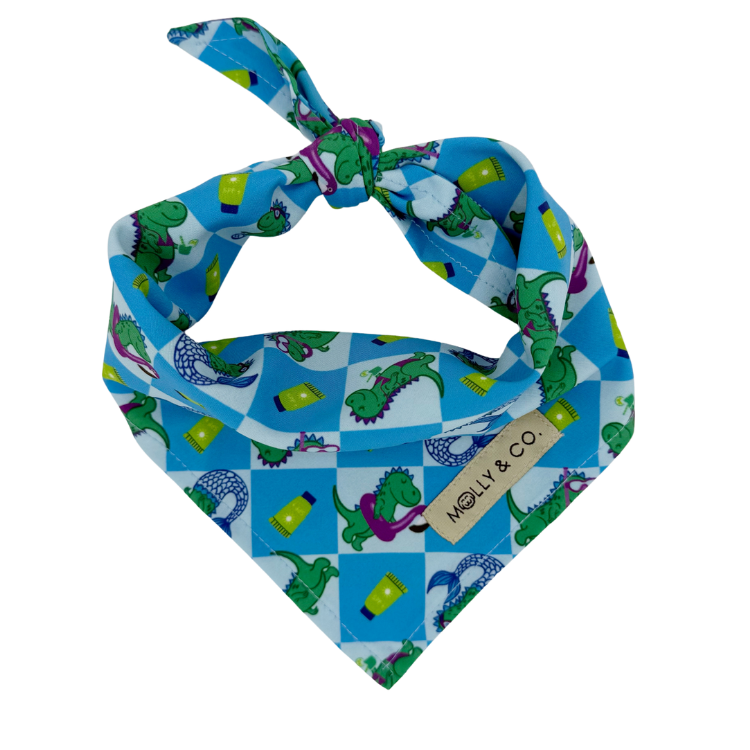 Rex in Paradise - Reversible Dog Bandana