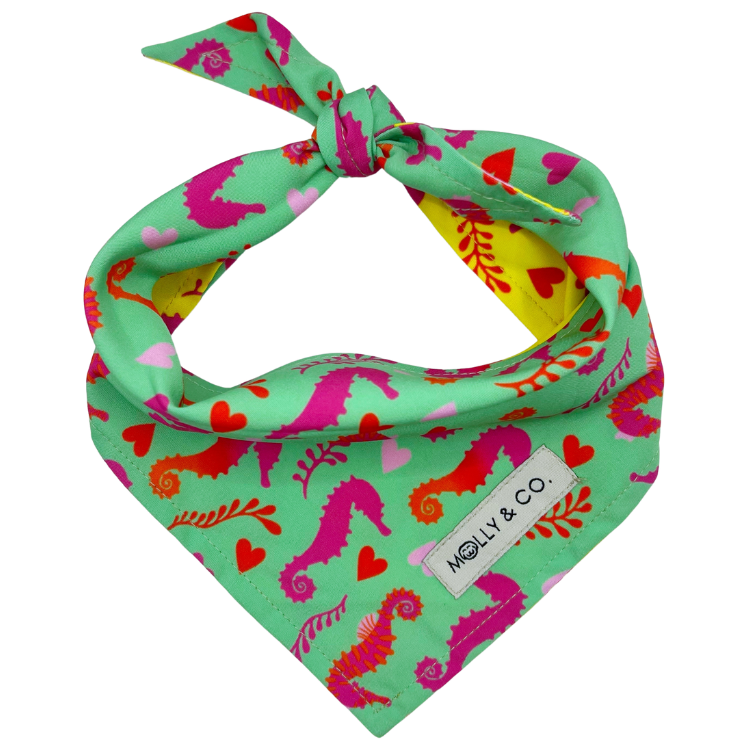 Sea Majesty - Reversible Dog Bandana