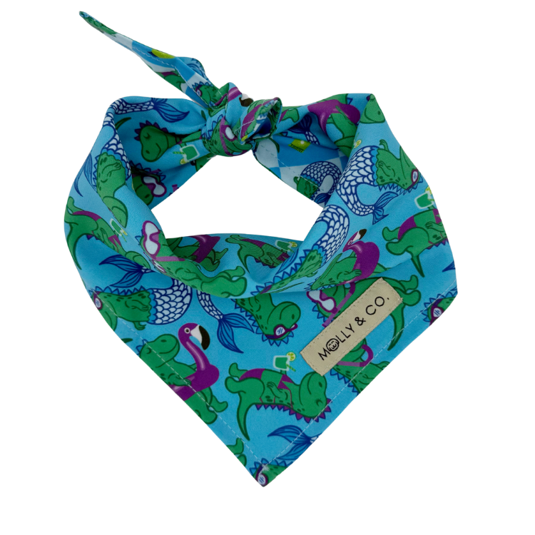 Rex in Paradise - Reversible Dog Bandana