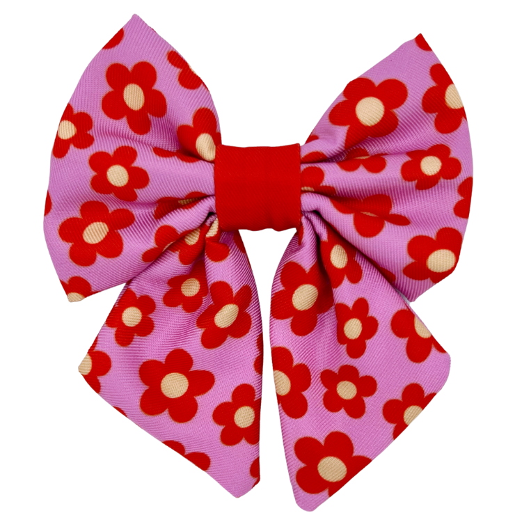 Wildflower - Dog Sailor Bowtie