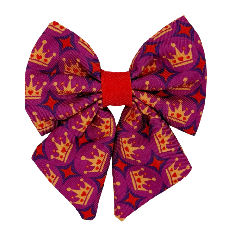 Royal Queen - Dog Sailor Bowtie