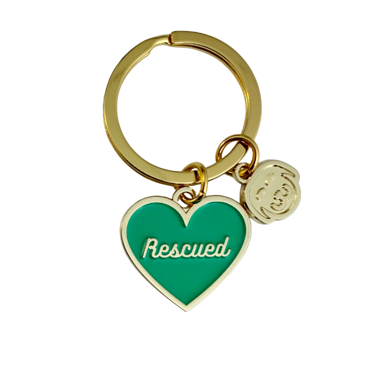 Rescued - Collar Charm