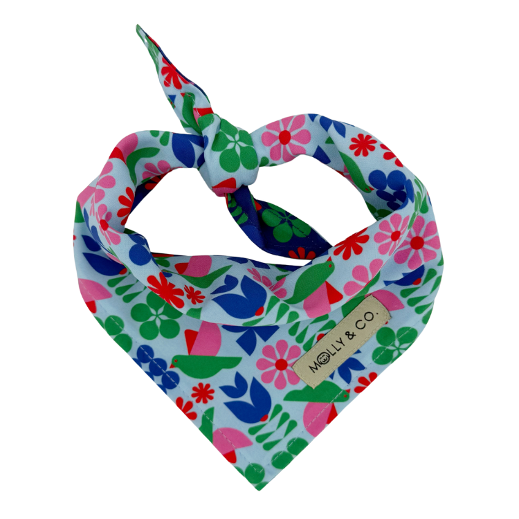 Lilybird - Reversible Dog Bandana