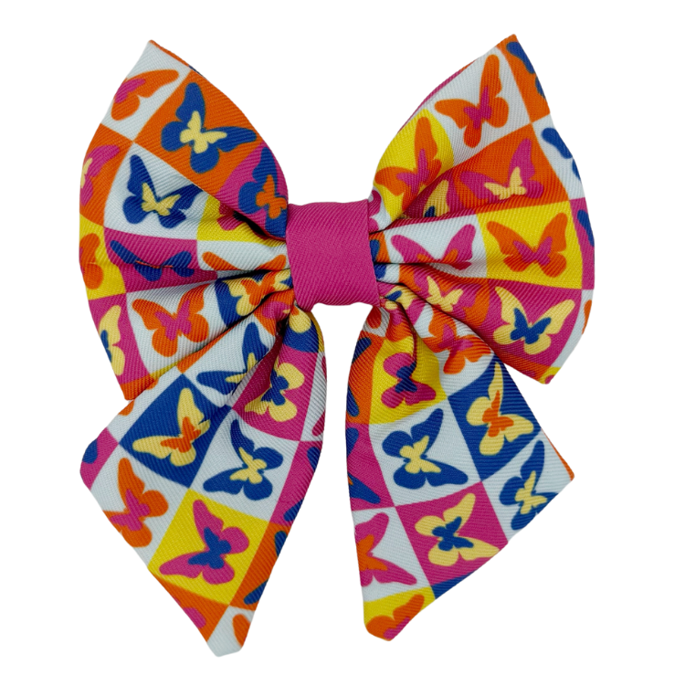 Mariposa - Dog Sailor Bowtie