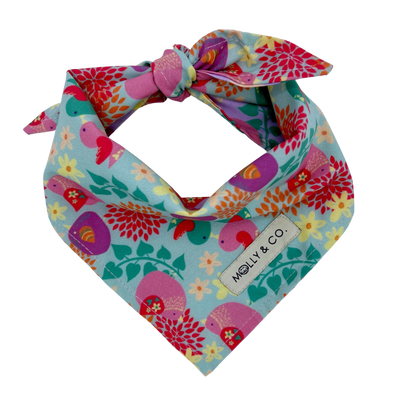 Gardenia - Reversible Dog Bandana