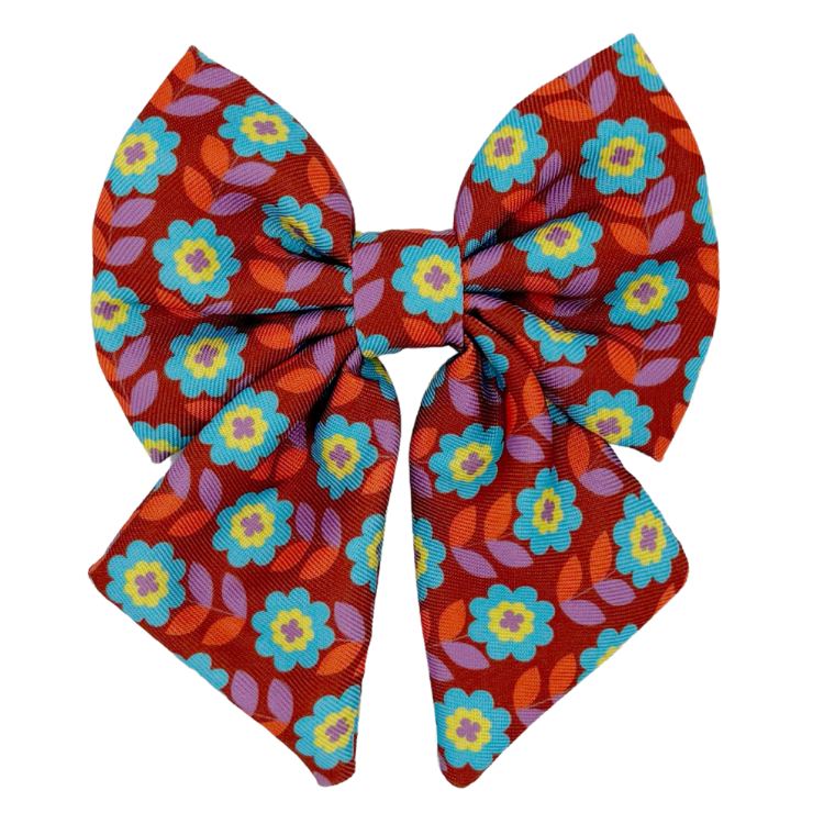 Poppy - Dog Sailor Bowtie