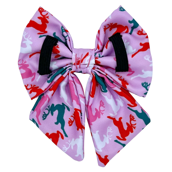 Reindeers - Dog Sailor Bowtie