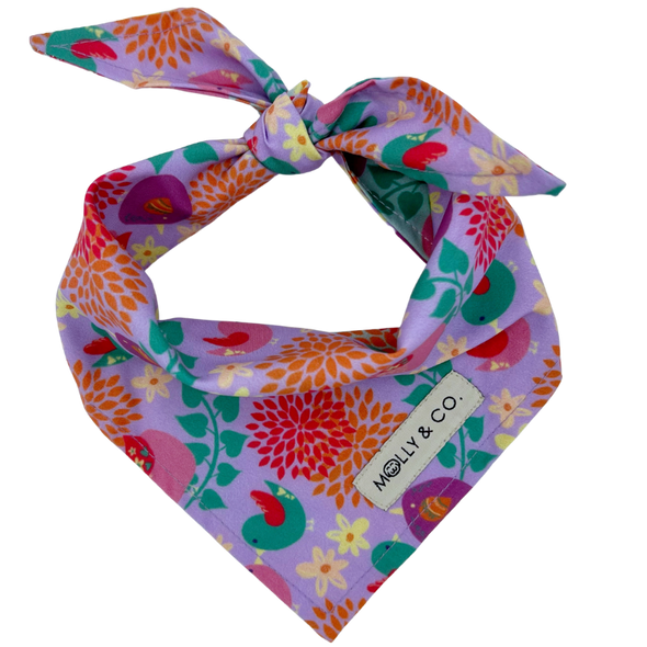 Gardenia - Reversible Dog Bandana