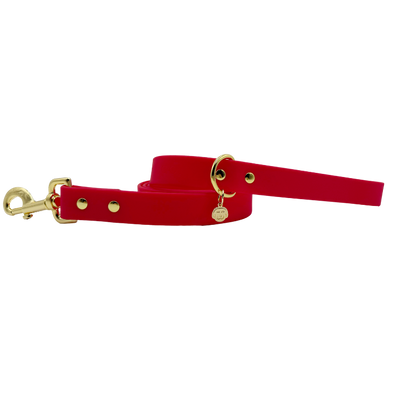 Ruby Red - Splashproof Dog Leash