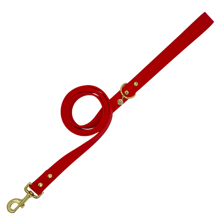 Ruby Red - Splashproof Dog Leash
