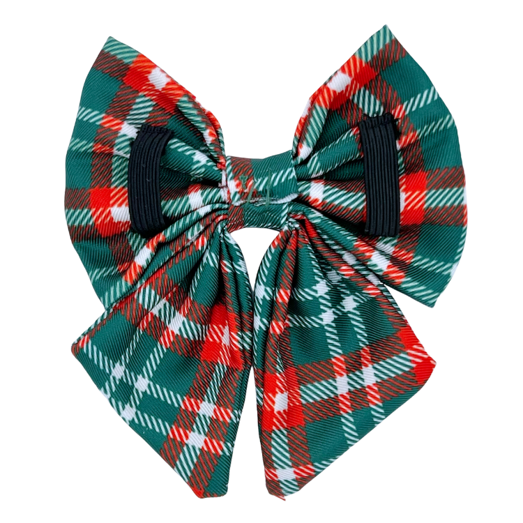 Royal Stewart Plaid - Dog Sailor Bowtie