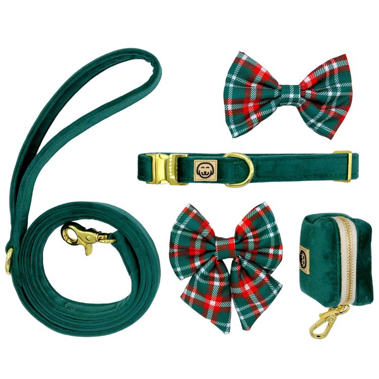 Deluxe Bundle - Royal Stewart Plaid + Emerald Velvet