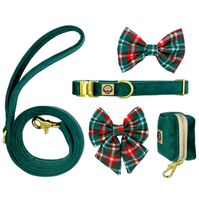 Deluxe Bundle - Royal Stewart Plaid + Emerald Velvet