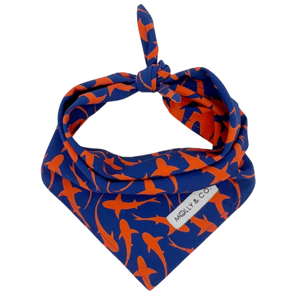 Sharks - Reversible Dog Bandana