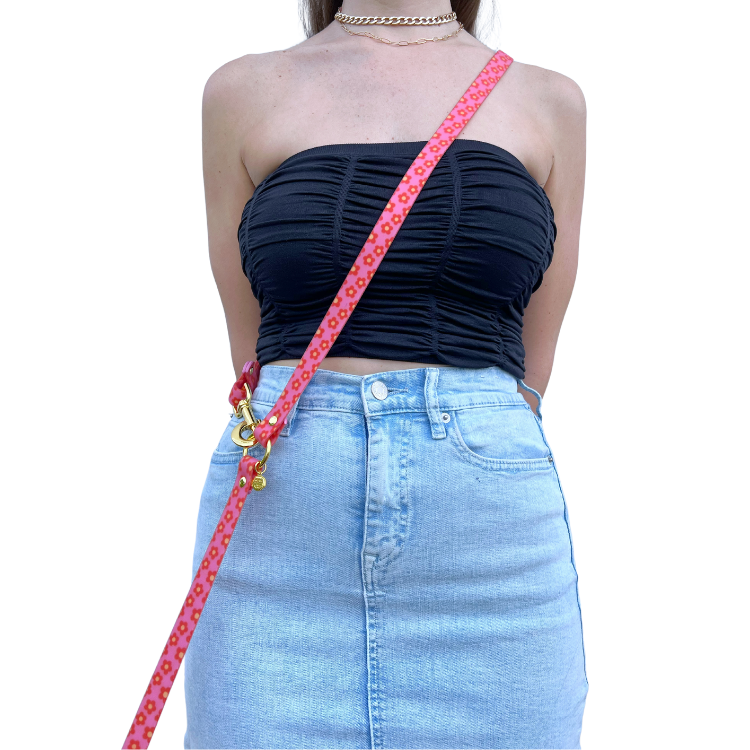 Wildflower - Splashproof Handsfree Dog Leash