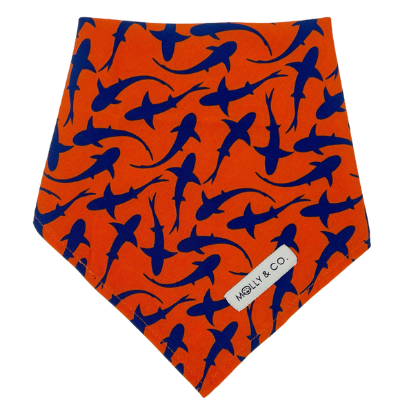 Sharks - Reversible Dog Bandana