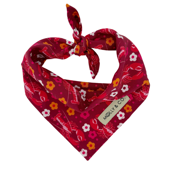 Lady Lobster - Dog Bandana