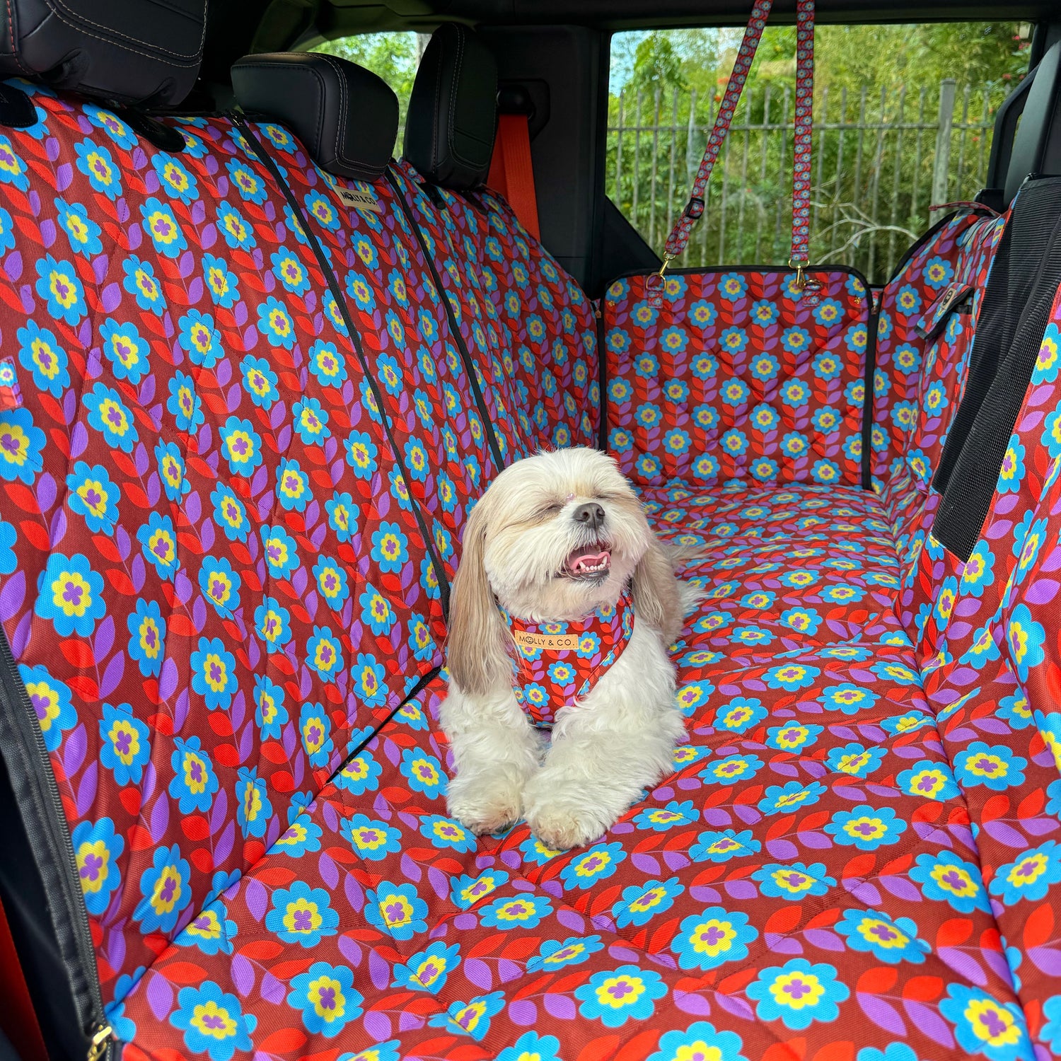 Poppy - Dog Car Seat Cover
