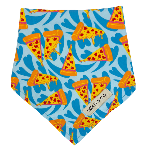 Pizza Lover - Reversible Dog Bandana