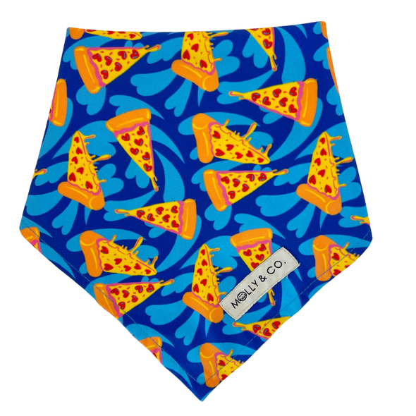 Pizza Lover - Reversible Dog Bandana