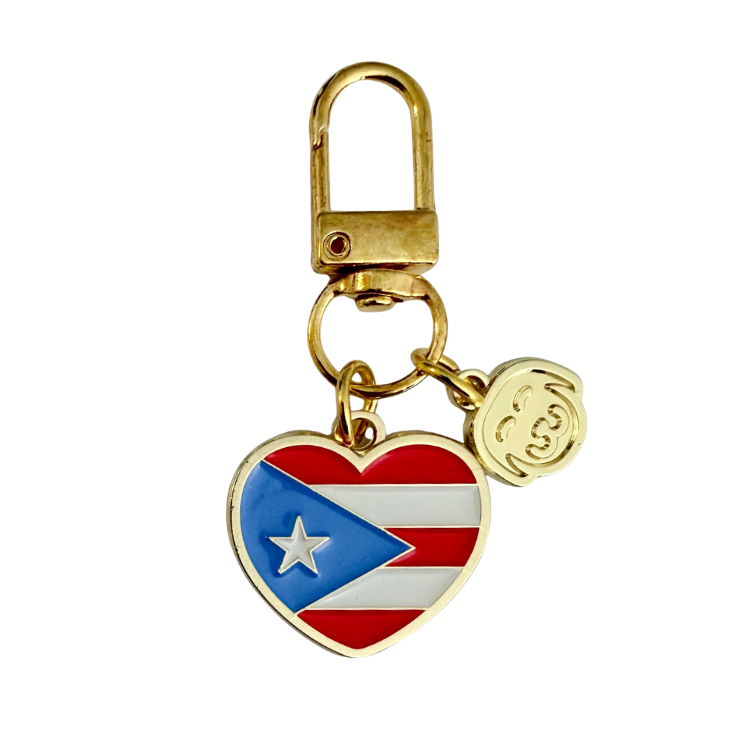 I Love PR - Collar Charm
