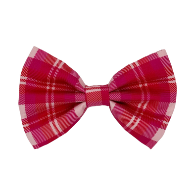 Rosewood Tartan - Dog Bowtie