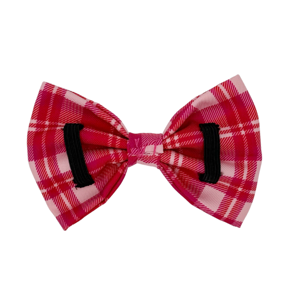 Rosewood Tartan - Dog Bowtie