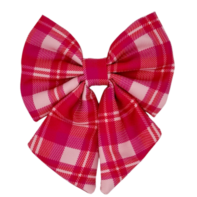 Rosewood Tartan - Dog Sailor Bowtie