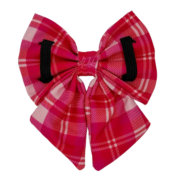 Rosewood Tartan - Dog Sailor Bowtie