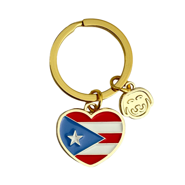 I Love PR - Collar Charm