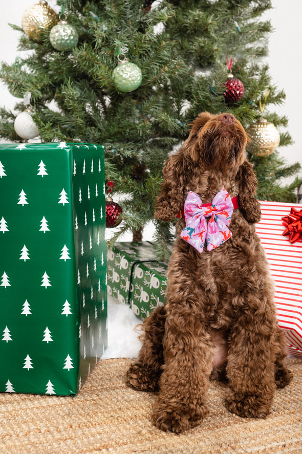 Reindeers - Dog Sailor Bowtie