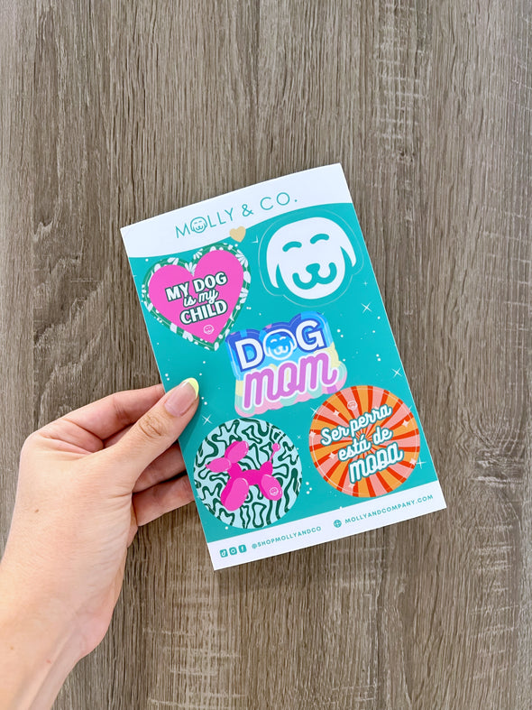 Dog Mom Limited Edition - Sticker Sheet