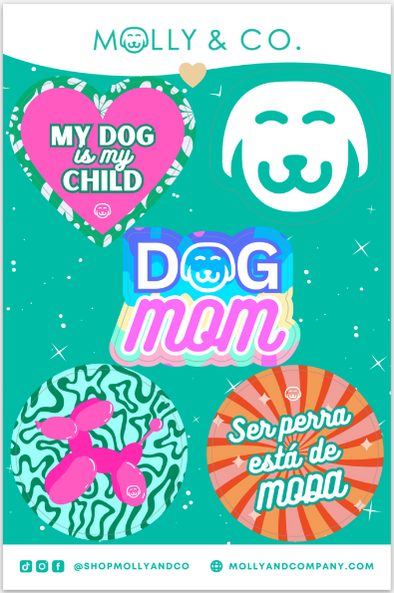 Dog Mom Limited Edition - Sticker Sheet