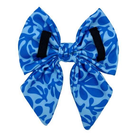 Blue Marina - Dog Sailor Bowtie - FINAL SALE