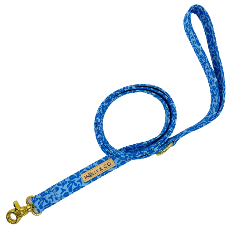 Blue Marina - Dog Leash - FINAL SALE