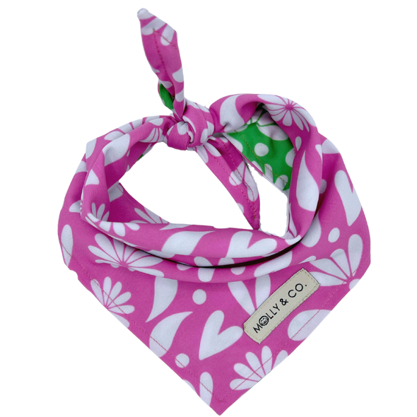 Petals - Reversible Dog Bandana