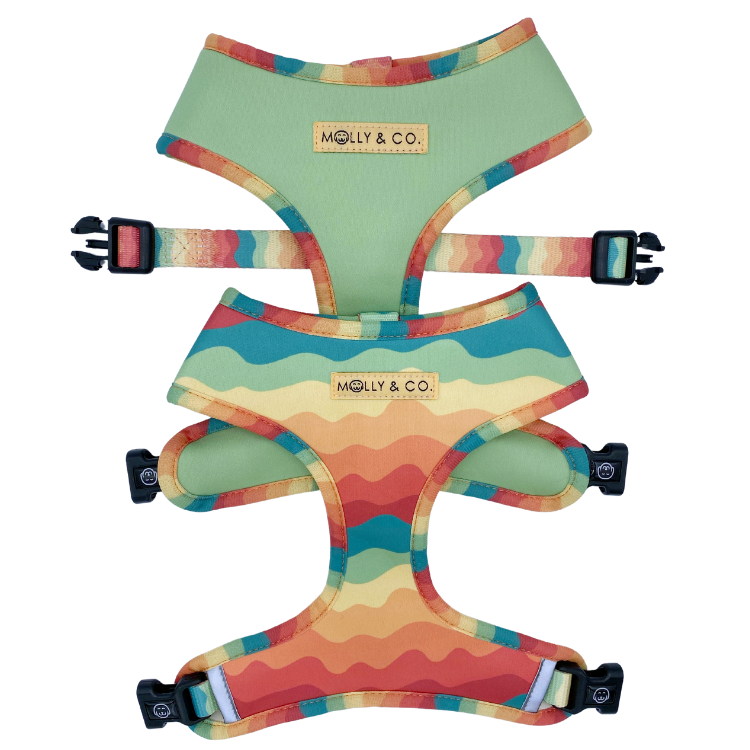 Sunset Paws - Reversible Dog Harness - FINAL SALE