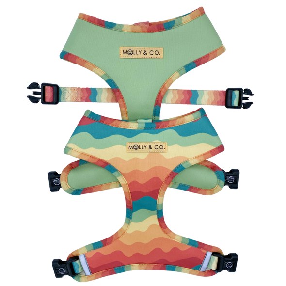 Sunset Paws - Reversible Dog Harness - FINAL SALE