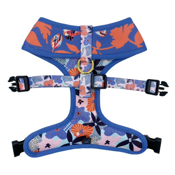 Always Blooming - Reversible Dog Harness - FINAL SALE