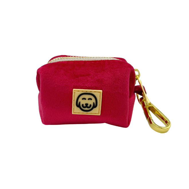 Scarlet Velvet - Dog Poop Bag Holder