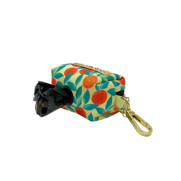 Orange is the New Bark - Dog Poop Bag Holder - FINAL SALE