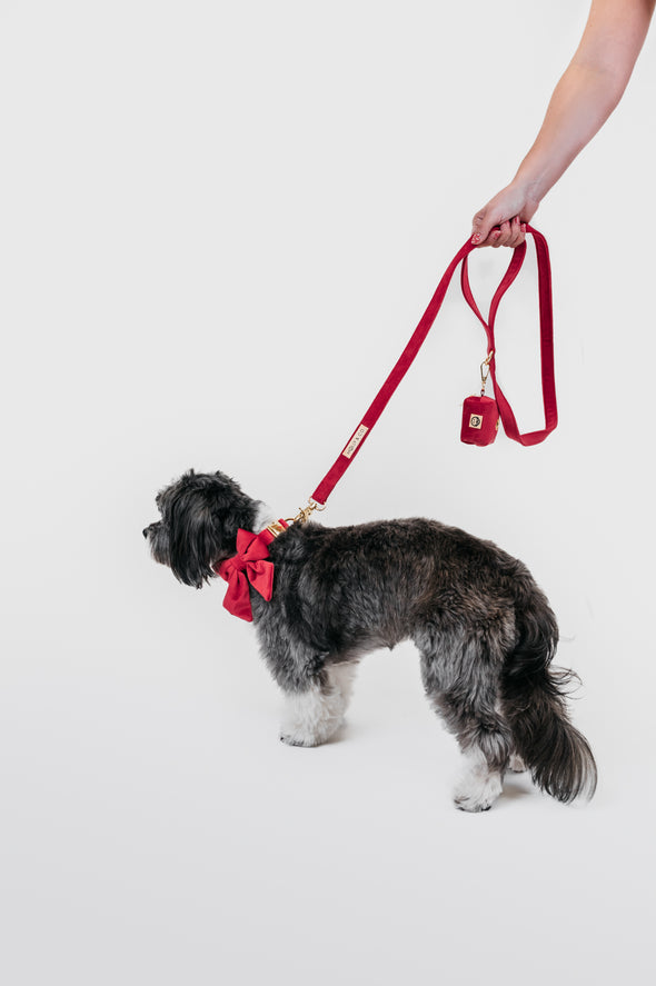 Scarlet Velvet - Dog Poop Bag Holder