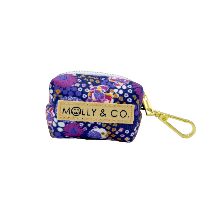 Flower Power - Dog Poop Bag Holder - FINAL SALE