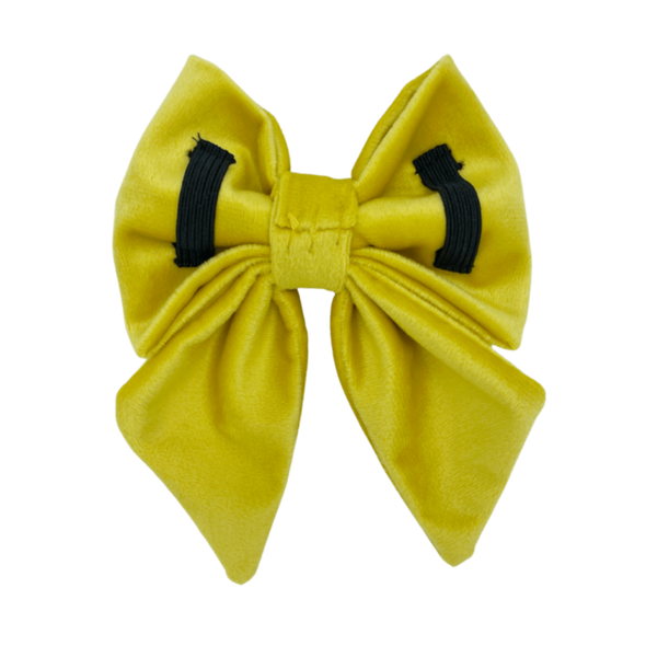 Sunshine Velvet - Dog Sailor Bowtie