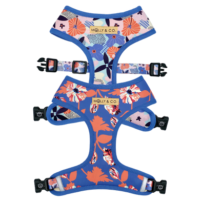 Always Blooming - Reversible Dog Harness - FINAL SALE